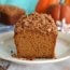 Pumpkin & Peanut Butter Bread – Panqué de Calabaza y Crema de Cacahuate